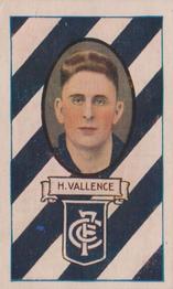1933 Allen's League Footballers #9 Harry Vallence Front